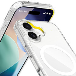 Buff iPhone 17 Şeffaf Kılıf - Magsafe Air Hybrid S 8684387705004