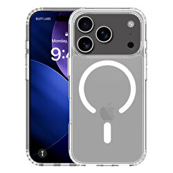 Buff iPhone 17 Pro Şeffaf Kılıf - Magsafe Air Hybr 8684387705028
