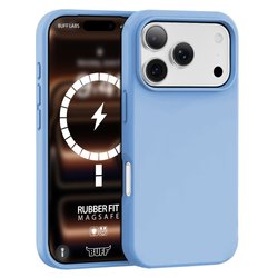 Buff iPhone 18 Pro Max / 17 Pro Max MagSafe Rubber Fit Kılıf - Mavi 8684387708371