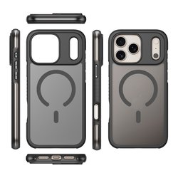 Buff iPhone 18 Pro Max / 17 Pro Max MagSafe Air Bumper Kılıf - Siyah 8684387708432
