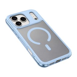 Buff iPhone 18 Pro Max / 17 Pro Max MagSafe Air Bumper Kılıf - Açık Mavi 8684387708456