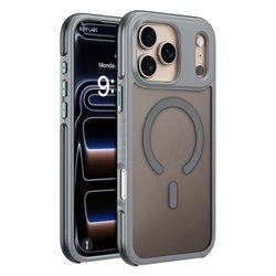 Buff iPhone 18 Pro / 17 Pro MagSafe Air Bumper Kılıf - Gri 8684387708487