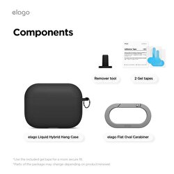 Elago Apple AirPods Pro 3 Liquid Hybrid Hang Koruyucu Kılıf - Kum Pembesi 8800254480793