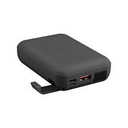 Uniq 10.000mAh Kablosuz 18W Standlı Powerbank-Gri 8886463669228