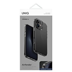 Uniq iPhone 16 Air Fender Kapak - Füme 8886463689424