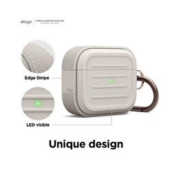 KA-Elago AirPods4 Armor Hang Case-Stone EAP4AM-HANG-ST