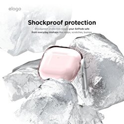 KA-Elago AirPods4 Clear Hang Case-Lovely Pink EAP4CL-HANG-LPK
