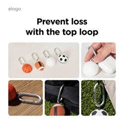 Elago Apple Futbol Temalı AirTag Kılıfı EAT2-BALL-SOCCER