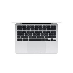 Apple MacBook Air 13' M4 Çip 10 Çekirdekli CPU 10 Çekirdekli GPU 24GB Bellek  512GB SSD Gümüş MC654TU/A