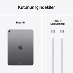 Apple 11 inç iPad Air M3 Wi-Fi + Cellular 1TB Uzay Grisi MCG84TU/A