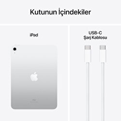 Apple 10.9 inç iPad Wi-Fi 64GB - Gümüş MCM74TU/A