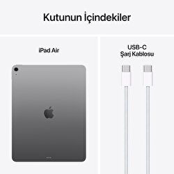 Apple 13 inç iPad Air M3 Wi-Fi 512GB Uzay Grisi MCNT4TU/A