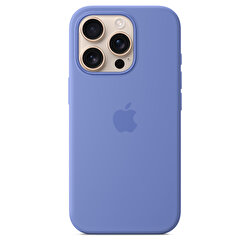 iPhone 16 Pro için MagSafe özellikli Silikon Kılıf – Mor Menekşe MDG14ZM/A