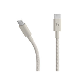 Beats USB-C – USB-C Örgü Kablo (1,5 m) – Granit Beji MDGD4EE/A