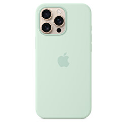 iPhone 16 Pro Max için MagSafe özellikli Silikon Kılıf – Deniz Yeşili MDGY4ZM/A