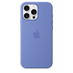 iPhone 16 Pro Max için MagSafe özellikli Silikon Kılıf – Mor Menekşe MDH04ZM/A