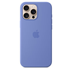 iPhone 16 Pro Max için MagSafe özellikli Silikon Kılıf – Mor Menekşe MDH04ZM/A
