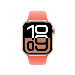 42 mm Koyu Turuncu Spor Kordon - S/M MDRY4ZM/A