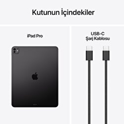 Apple 13 inç iPad Pro M5 Wi-Fi 2TB Nano-Texture Cam Uzay Siyahı MDYV4TU/A