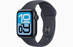 Apple Watch SE 3 GPS 40mm Gece Yarısı Alüminyum Kasa ve Gece Yarısı Spor Kordon - S/M MEH94TU/A