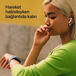Apple Watch SE 3 GPS 40mm Gece Yarısı Alüminyum Kasa ve Gece Yarısı Spor Kordon - S/M MEH94TU/A