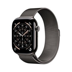 Apple Watch Series 11 GPS + Cellular 42mm Arduvaz Titanyum Kasa ve Arduvaz Milano Loop MF8U4TU/A