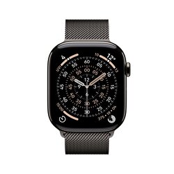 Apple Watch Series 11 GPS + Cellular 42mm Arduvaz Titanyum Kasa ve Arduvaz Milano Loop MF8U4TU/A