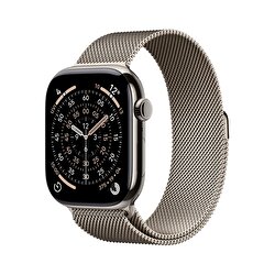 Apple Watch Series 11 GPS + Cellular 46mm Natürel Titanyum Kasa ve Natürel Milano Loop - M/L MFD04TU/A