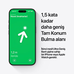 Apple AirTag 2. Nesil (Tekli Paket)  MFE94ZF/A