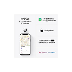 Apple AirTag (4’lü Paket) MFEA4ZF/A