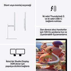 Studio Display XDR - Standart cam - Eğim ve yükseklik ayarlı stant MFEL4TU/A