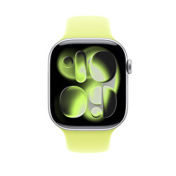 46 mm Neon Sarı Spor Kordon  - M/L MFGW4ZM/A