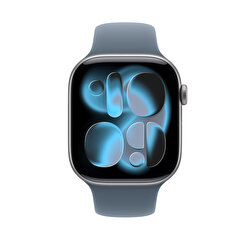 46 mm Demir Mavisi Spor Kordon  - M/L MFGY4ZM/A