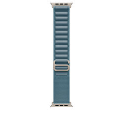 49 mm Açık Mavi Alpine Loop - Büyük Boy - Natürel Titanyum MFTK4ZM/A