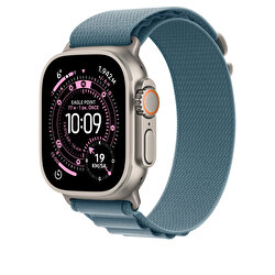 49 mm Açık Mavi Alpine Loop - Büyük Boy - Natürel Titanyum MFTK4ZM/A
