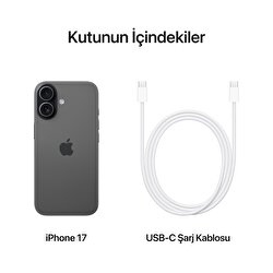 iPhone 17 512GB Siyah MG6P4TU/A