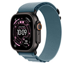 49 mm Açık Mavi Alpine Loop - Küçük Boy - Siyah Titanyum MG9K4ZM/A