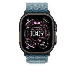 49 mm Açık Mavi Alpine Loop - Küçük Boy - Siyah Titanyum MG9K4ZM/A