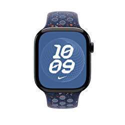 46 mm Mavi Kurdele Nike Spor Kordon - M/L MGCA4ZM/A