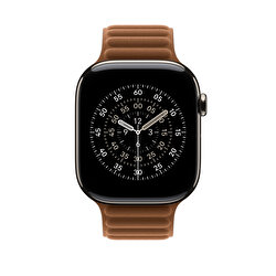 46 mm Karamel Manyetik Baklalı Model Kayış - S/M MGDF4ZM/A