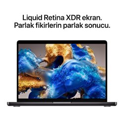Apple MacBook Pro 14 inç M5 Pro Çip 18 Çekirdekli CPU 20 Çekirdekli GPU 24GB Bellek 2TB SSD Uzay Siyahı MGDT4TU/A