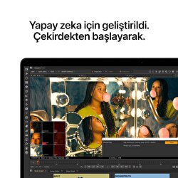 Apple MacBook Pro 16 inç M5 Pro Çip 18 Çekirdekli CPU 20 Çekirdekli GPU 24GB Bellek 1TB SSD Uzay Siyahı MGEA4TU/A