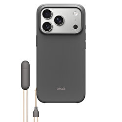 MagSafe özelliği ve Kamera Denetimi düğmesine sahip Beats iPhone 17 Pro Kickstand Kılıfı - Granit Grisi MGY74LL/A