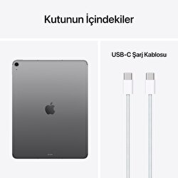 Apple 13 inç iPad Air M4 Wi-Fi + Cellular 256GB Uzay Grisi MH9H4TU/A