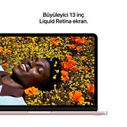 Apple MacBook Neo 13 inç A18 Pro Çip 6 Çekirdekli CPU 5 Çekirdekli GPU 8GB Bellek 256GB SSD Pastel Pembe MHFH4TU/A