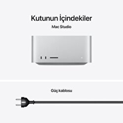 Mac Studio Apple M5 Max Çip 18 Çekirdekli CPU 32 Çekirdekli GPU 36GB Bellek 512GB SSD MHL64TU/A