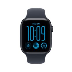 Apple Watch SE 3 GPS 40mm Gece Yarısı Alüminyum Kasa ve Lacivert Spor Kordon - S/M MJKY4TU/A