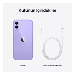 Apple iPhone 12 64GB Mor  MJNM3TU/A