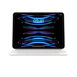 Teşhir - Apple 11 inç iPad Pro (4. nesil) ve iPad Air (5. nesil) için Magic Keyboard - Türkçe Q Klavye - Beyaz MJQJ3TQ/A