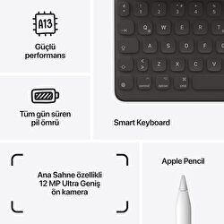 Paket Hasarlı - Apple iPad 10.2" Wi-Fi 64GB - Uzay Grisi MK2K3TU/A